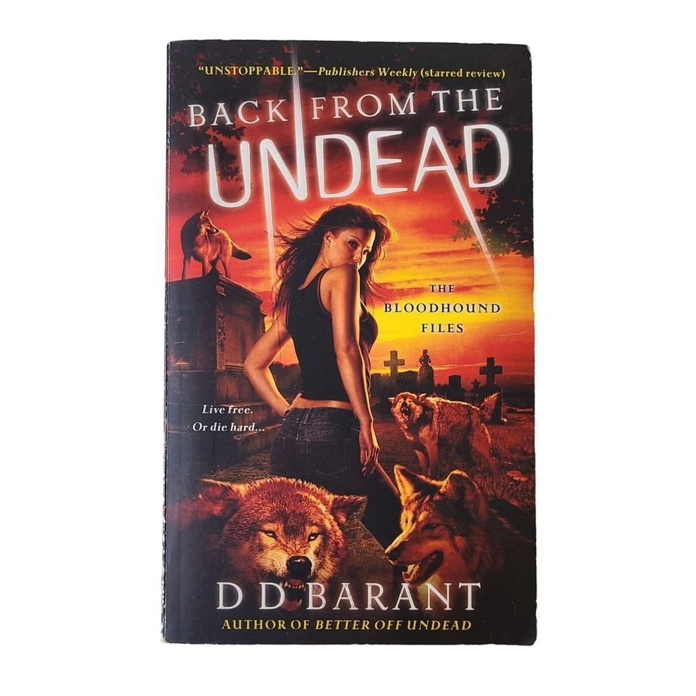 5/$15 Paranormal Romance Book Back from Undead Barant Bloodhound Files 5 Vampire